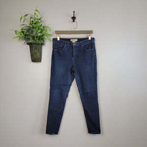 Democracy 6 Ab Technology Skinny Dark Wash Mid Rise Jegging Stretch Jeans